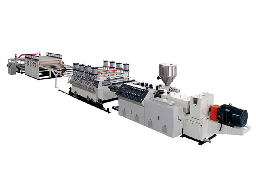 pvc foam board extrusion line