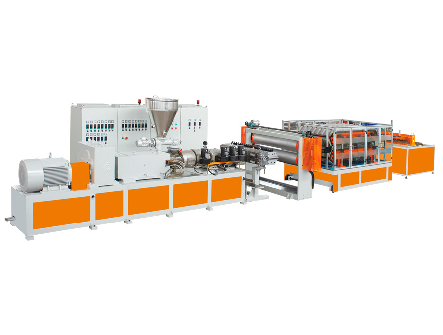 pvc roof tile production line