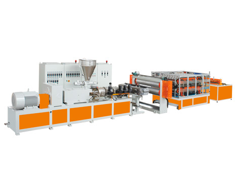 PVC Roof Tile Extrusion Line