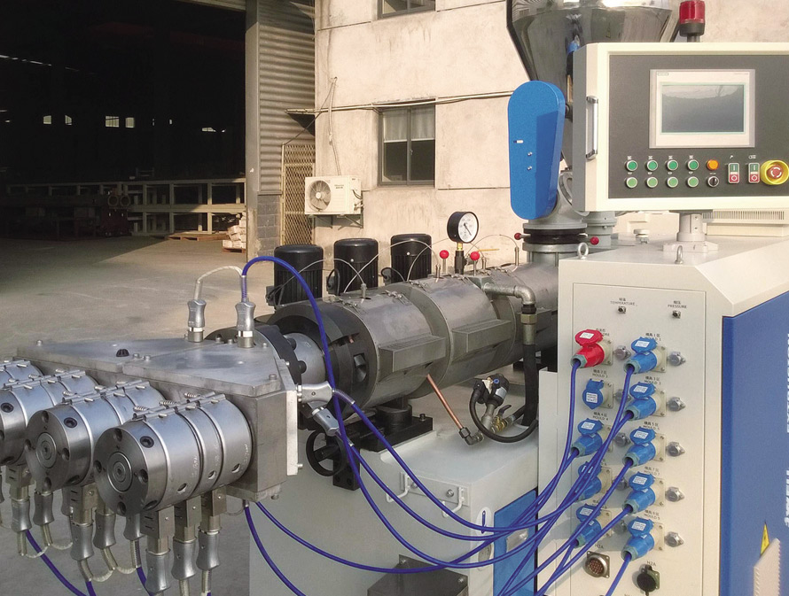 upvc profile extrusion machine