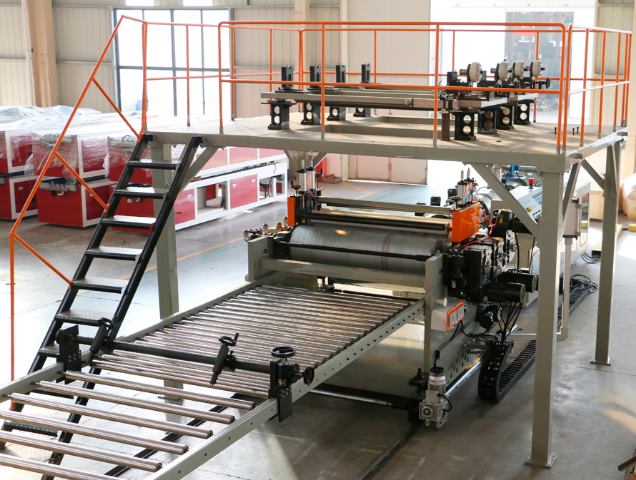 spc floor production line