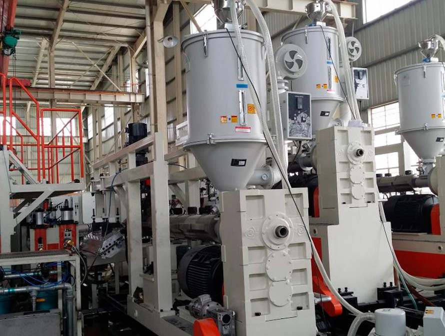 plastic sheet extruder machine