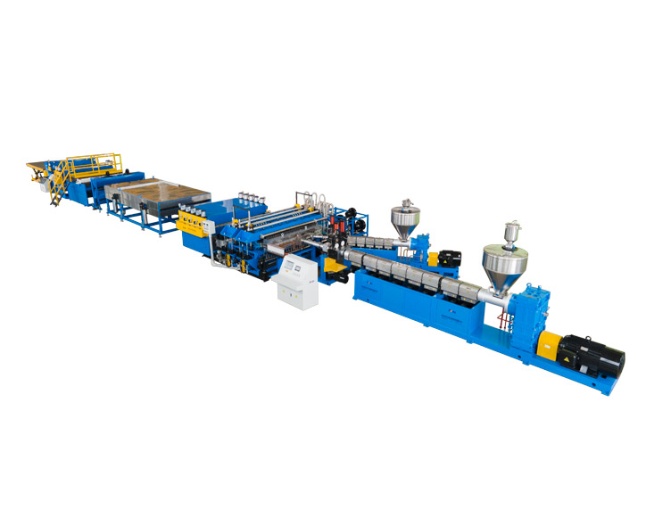 PC PP PE Plastic Hollow Sheet Extrusion Line