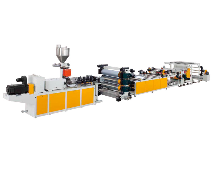 PVC Transparent Soft and Rigid Sheet Extrusion Line