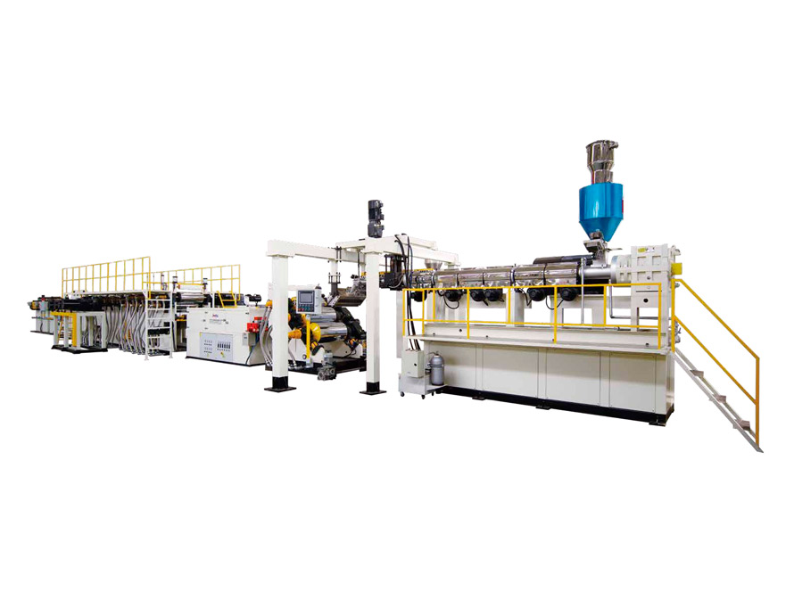 stretch film extrusion machine